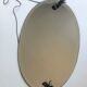 Oval mirror pompom and former link