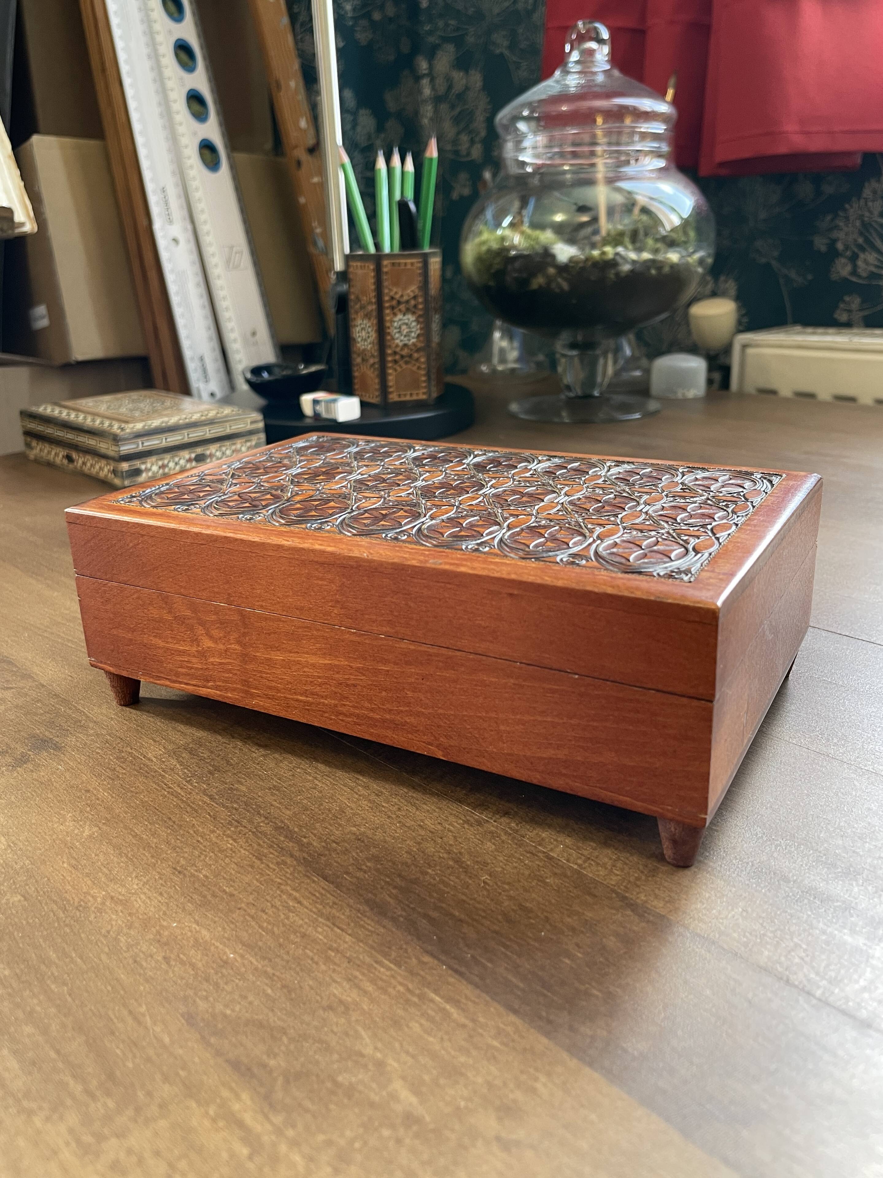 "Music box 'Flowers of Life' by the brand Reuge (1970, Switzerland)"