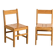 Pair of pine chairs, Maison Regain, France, circa 1970