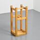 Solid pine bar stool, Maison Regain, 1970s