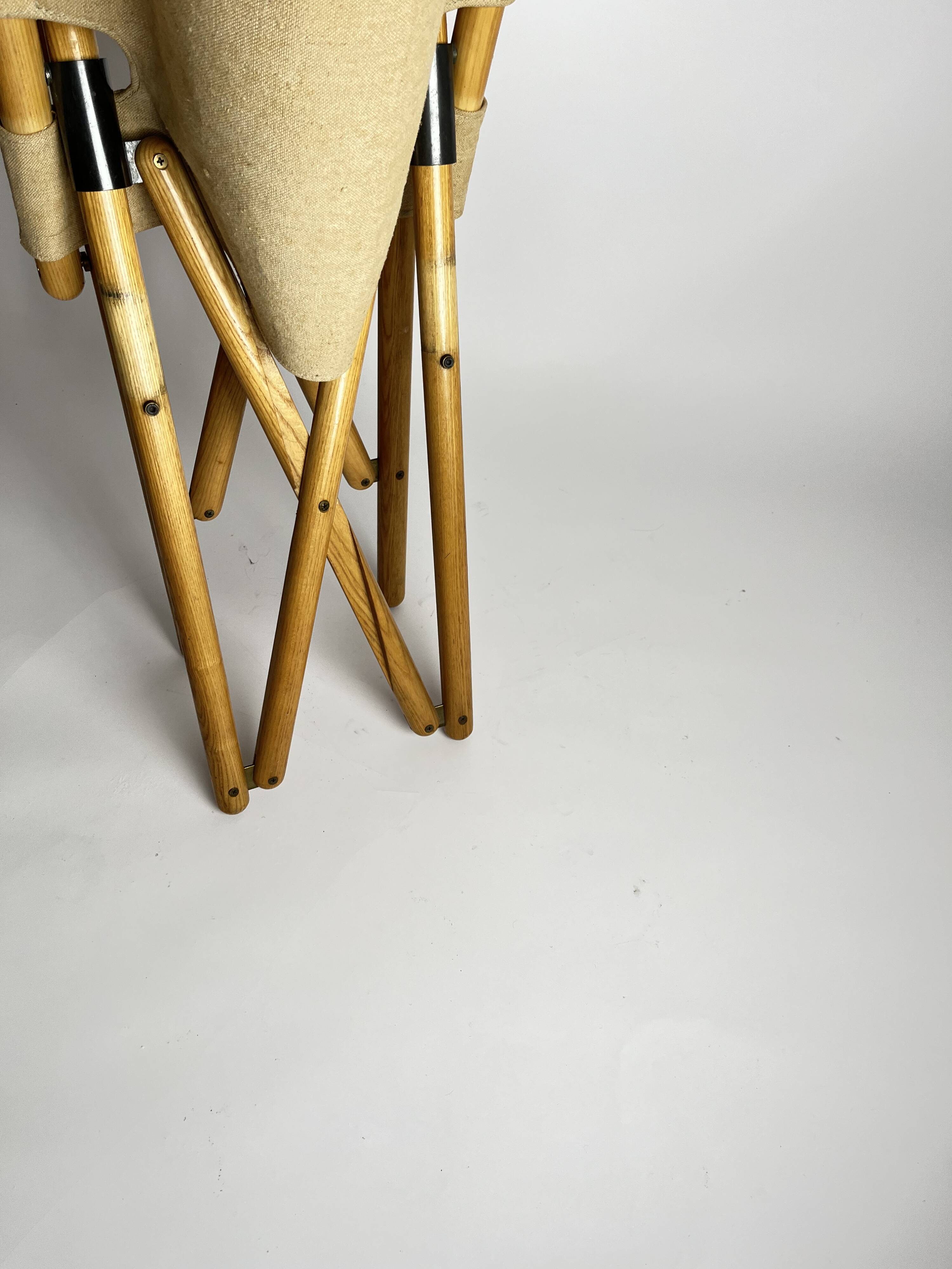 Vintage iconic "Navy" Chair by Sergio Asti for Zanotta, Italy, 1960s
