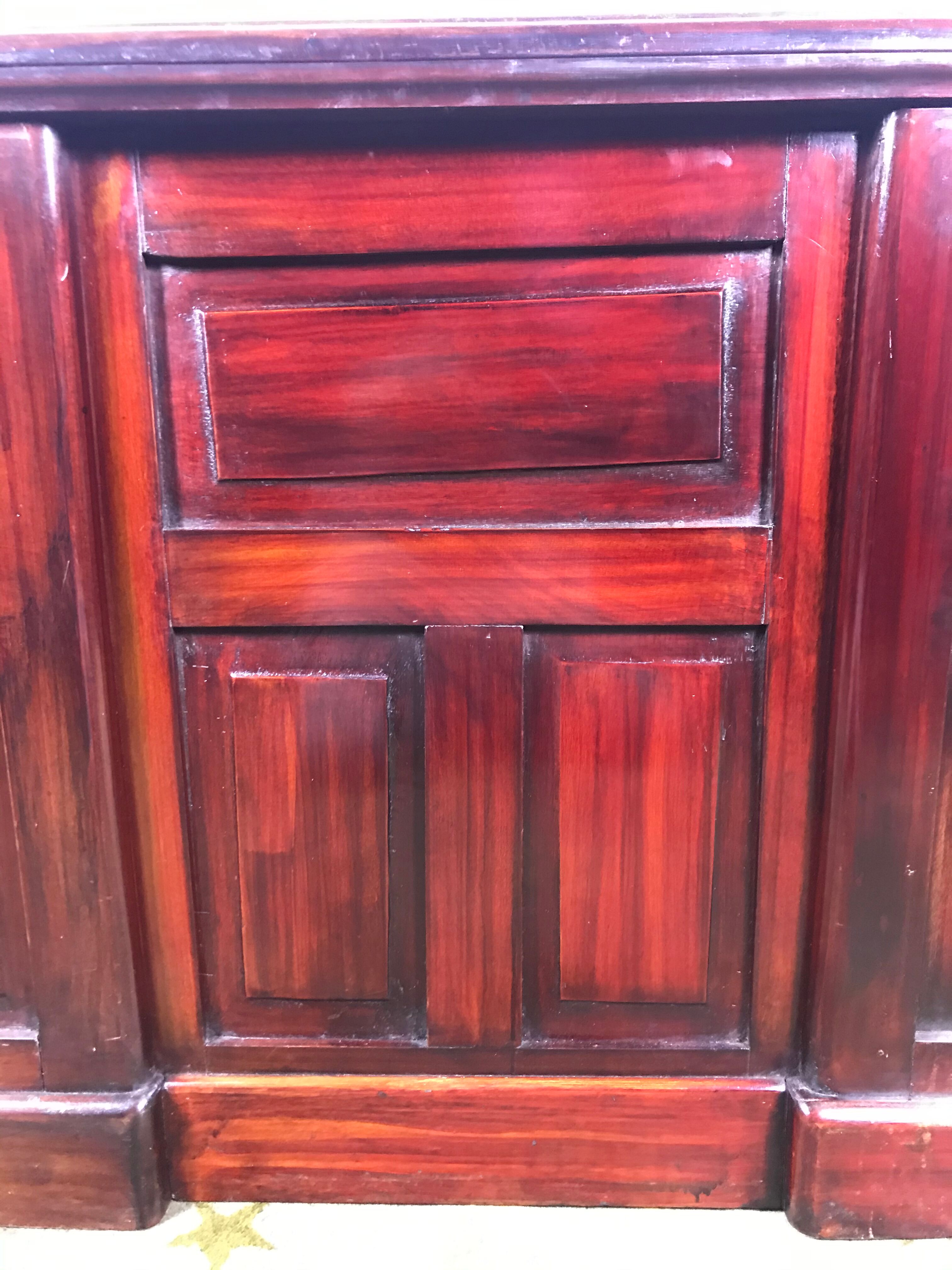 Restored U.S. Mahogany Caissons Administrative Office