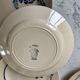Set of 6 flat plates blue flowers Saint-Amand years 30-40