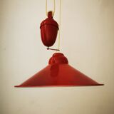 Hanging lamp with weight