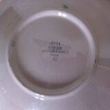 2 vegetable dishes and 1 ravier Digoin Sarreguemines model 9181