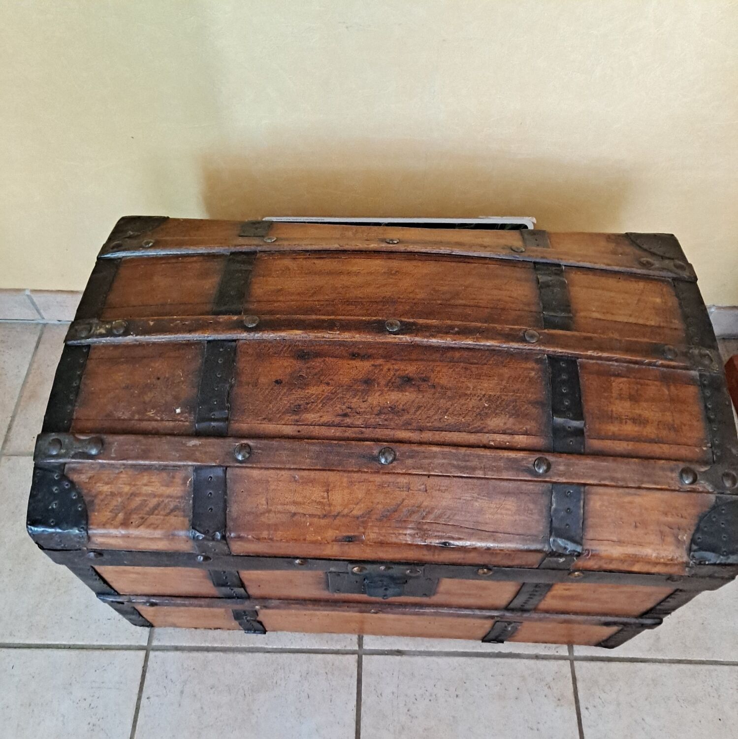 Wooden chest