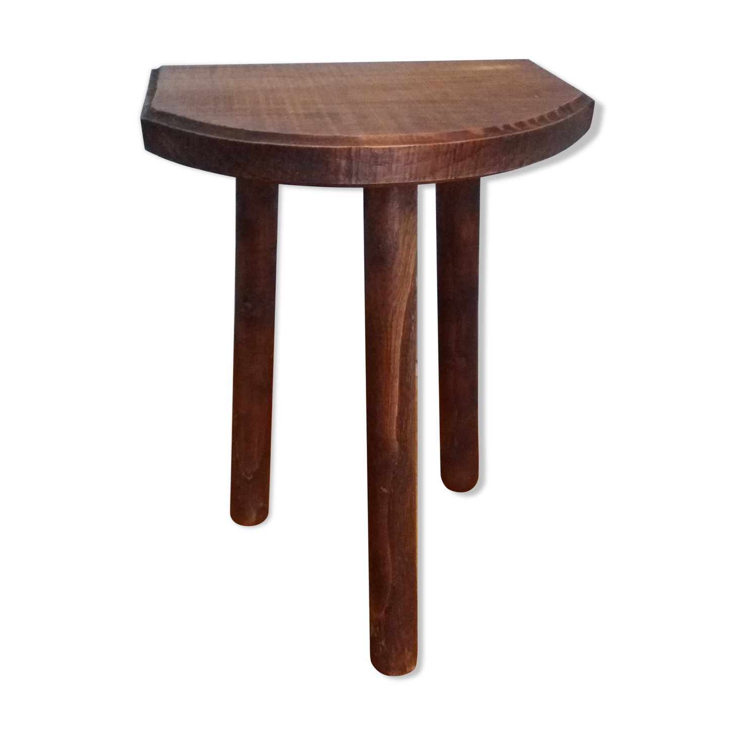 Tripod stool cowherd end of sofa