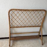 Foot and headboard rattan vintage