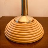 Pencil reed table lamp 1970s