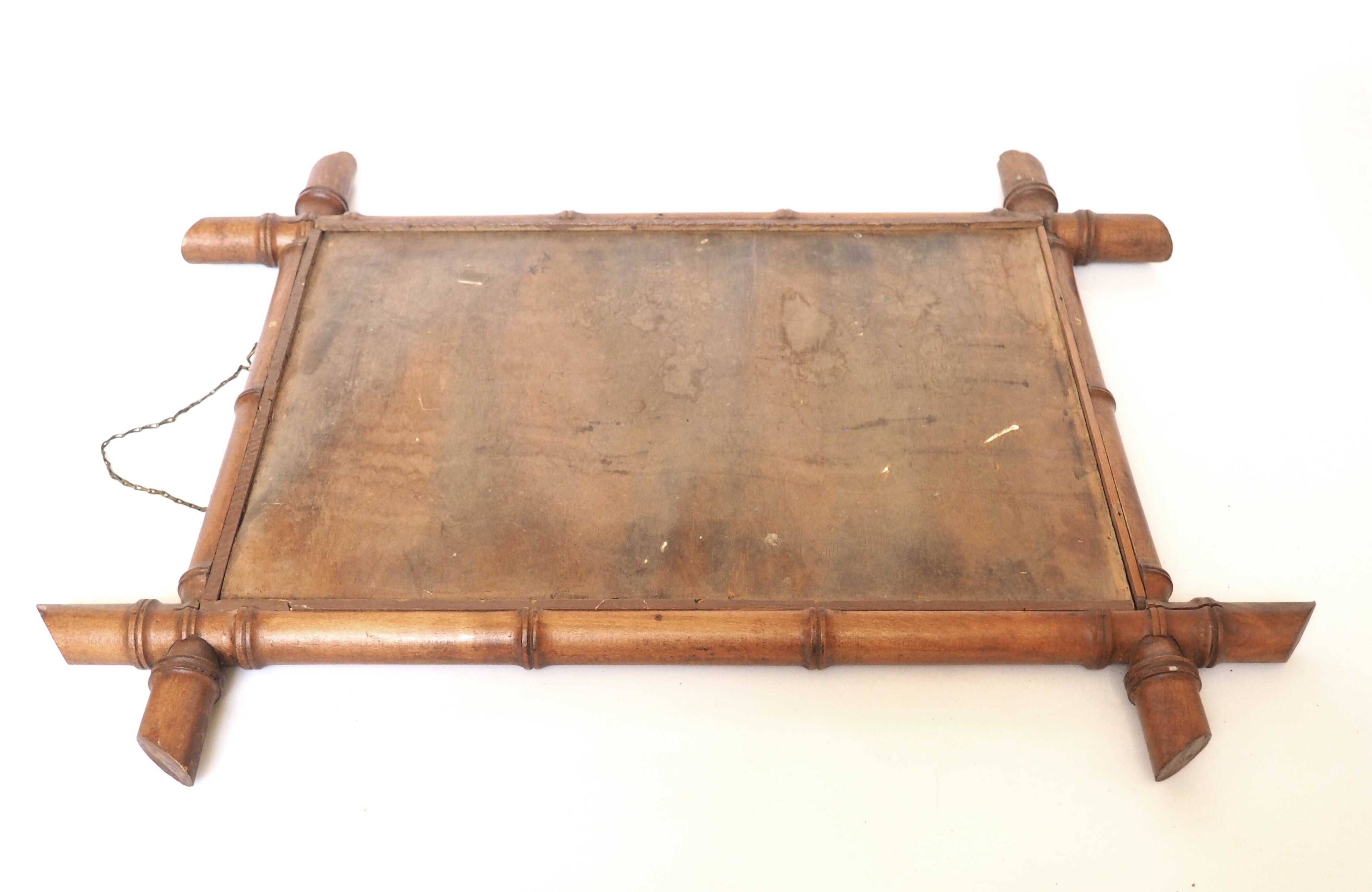 Large "bamboo" mirror 1900