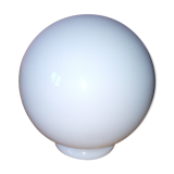 White opaline globe