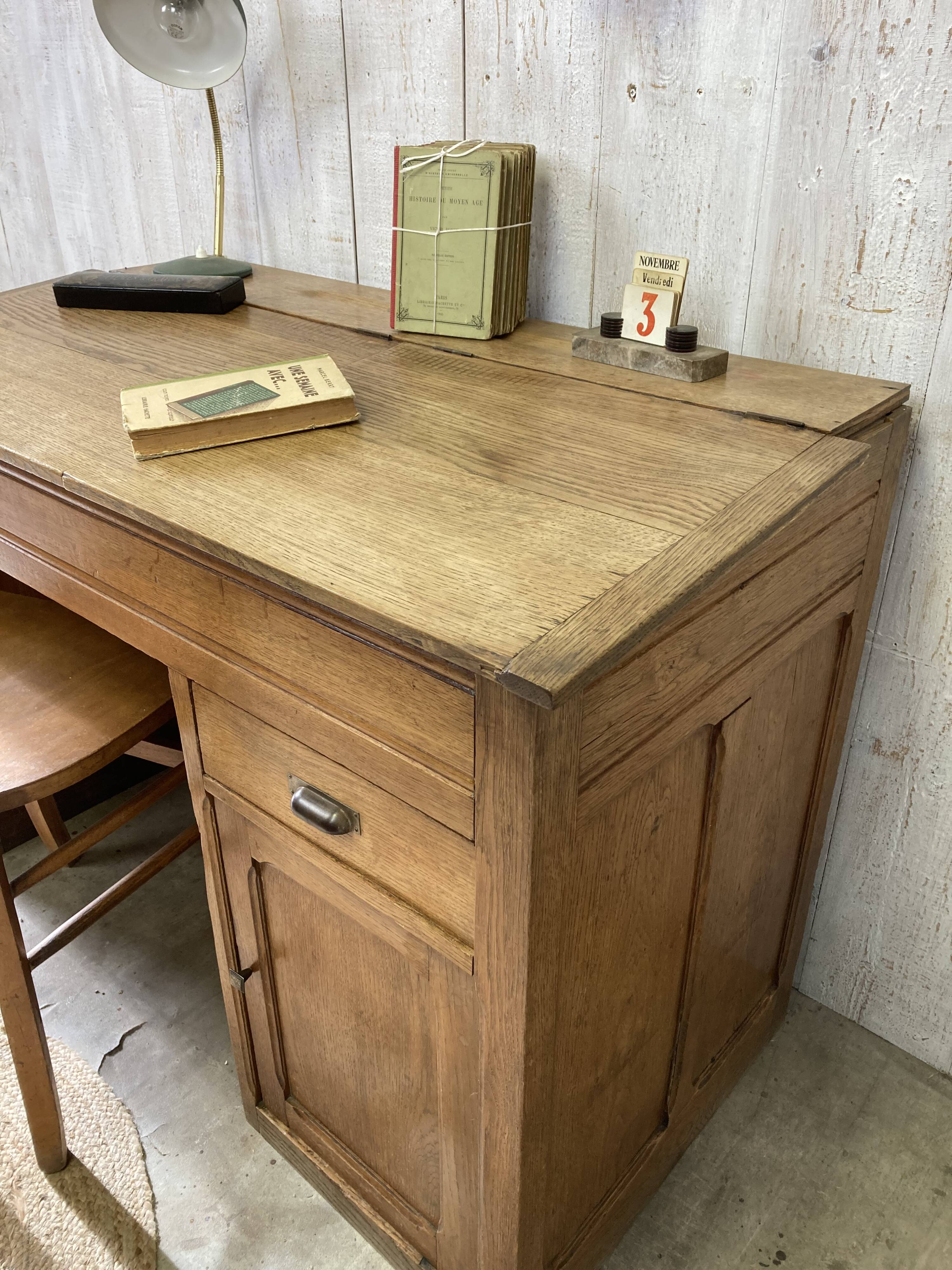 Vintage teacher's desk
