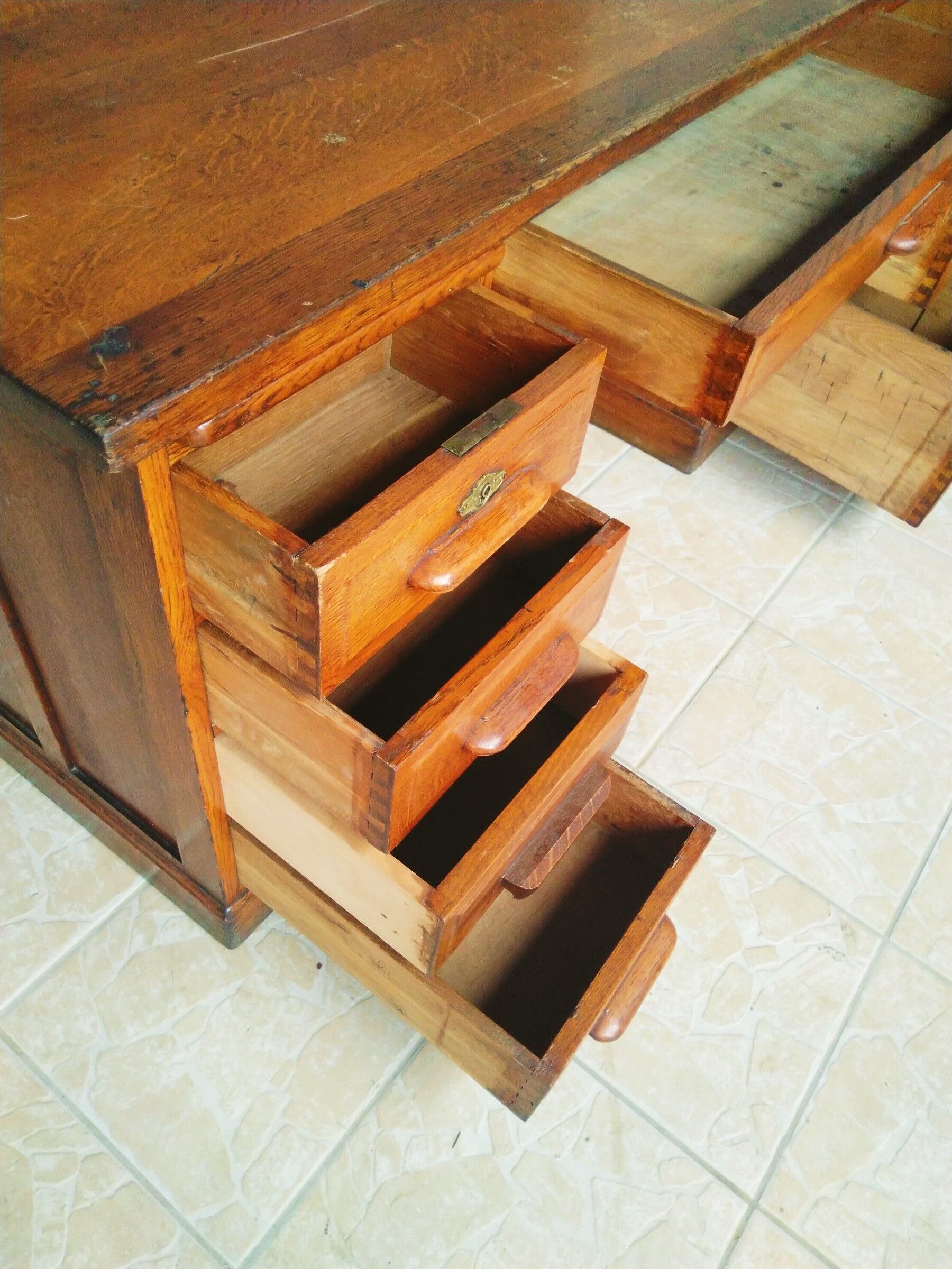 Former minister's office in oak