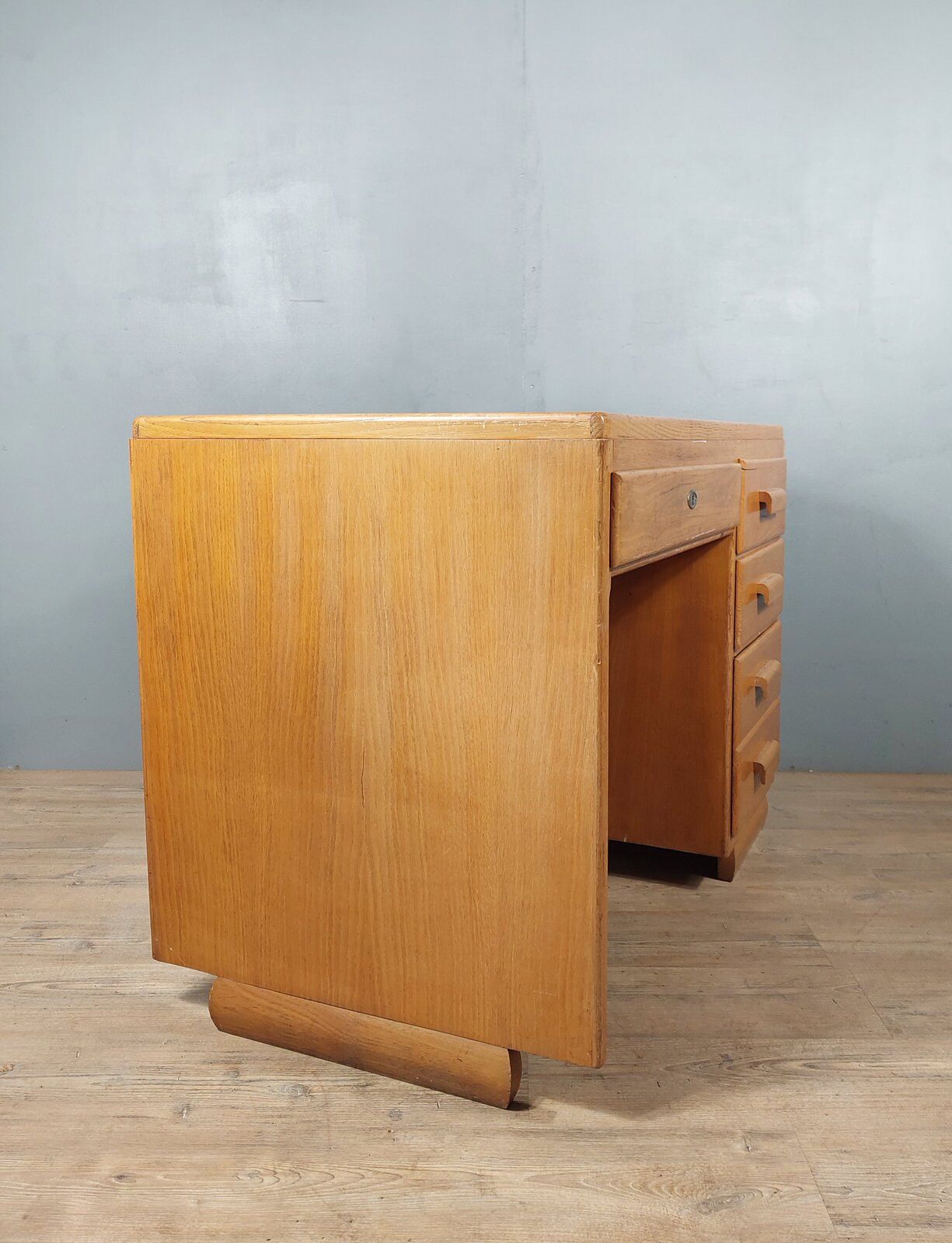 Vintage coffered desk