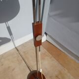 Scandinavian adjustable teak floor lamp 1960-70