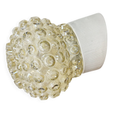 Applique murale vintage en porcelaine blanche, années 1970