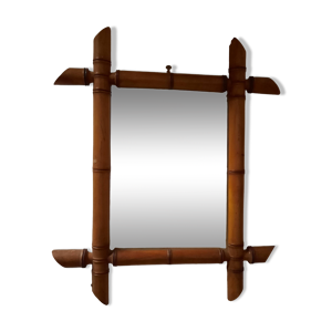 miroir bambou