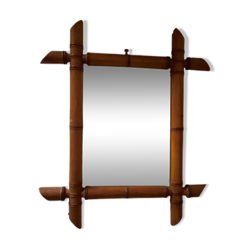 Miroir bambou