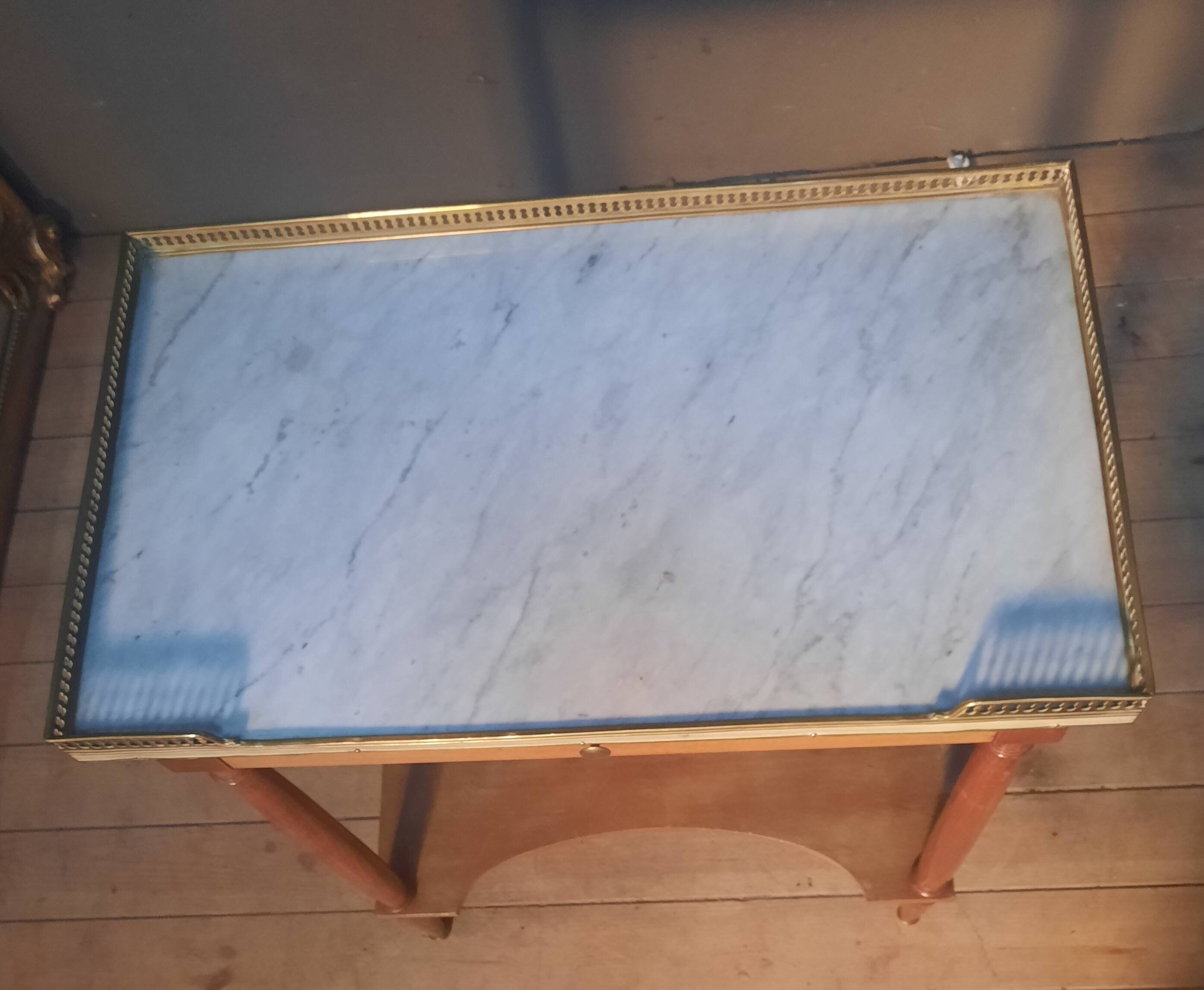 Side table in Louis XVI style.