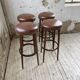 Set of 4 high bistro stools Baumann