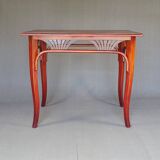 Thonet side table no. 222 with palmettes, circa 1910
