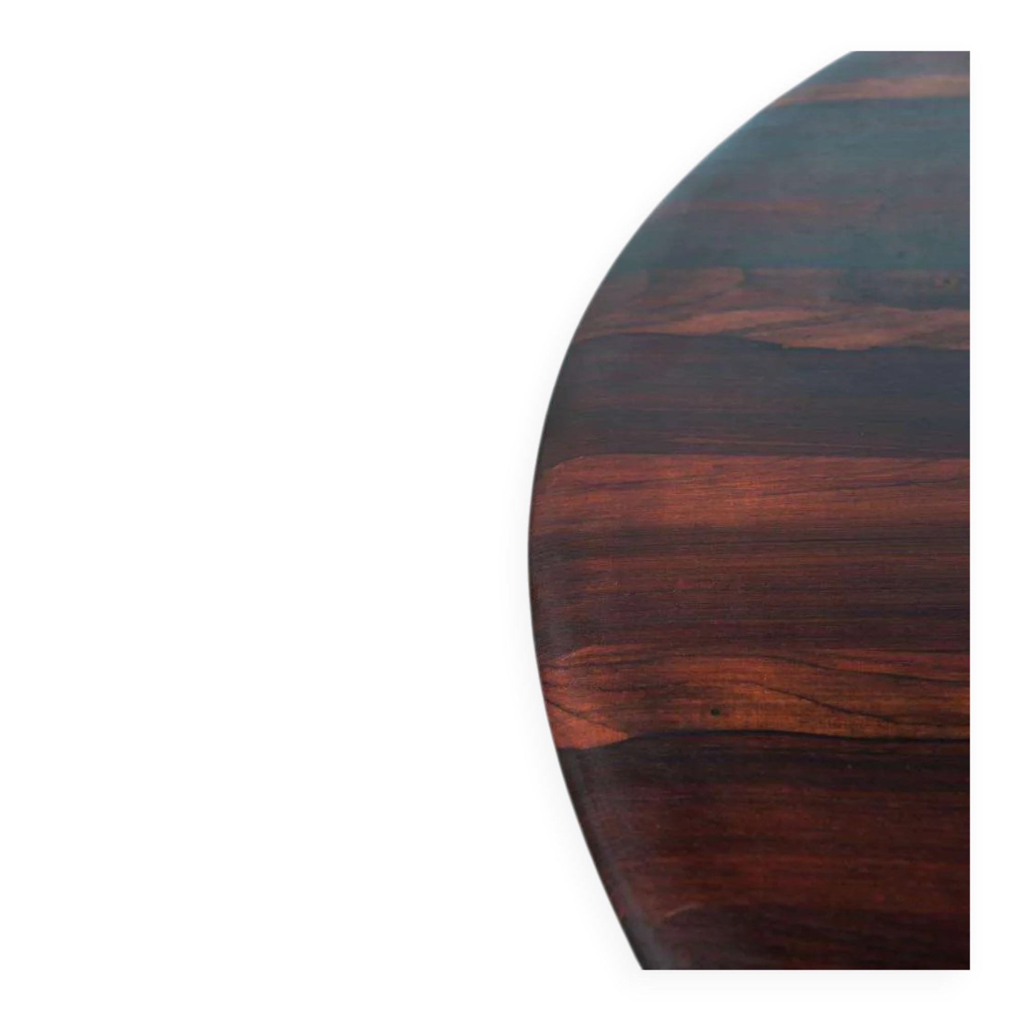 Coffee table France & Son in rosewood, Midcentury coffee table.