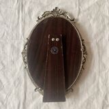 Pair of vintage silver metal frames