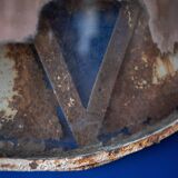 Industrial czech convex railway mirror, 1960s - 135cm