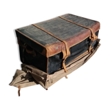Old travel trunk