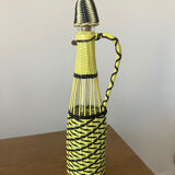 Vintage scoubidou decanter