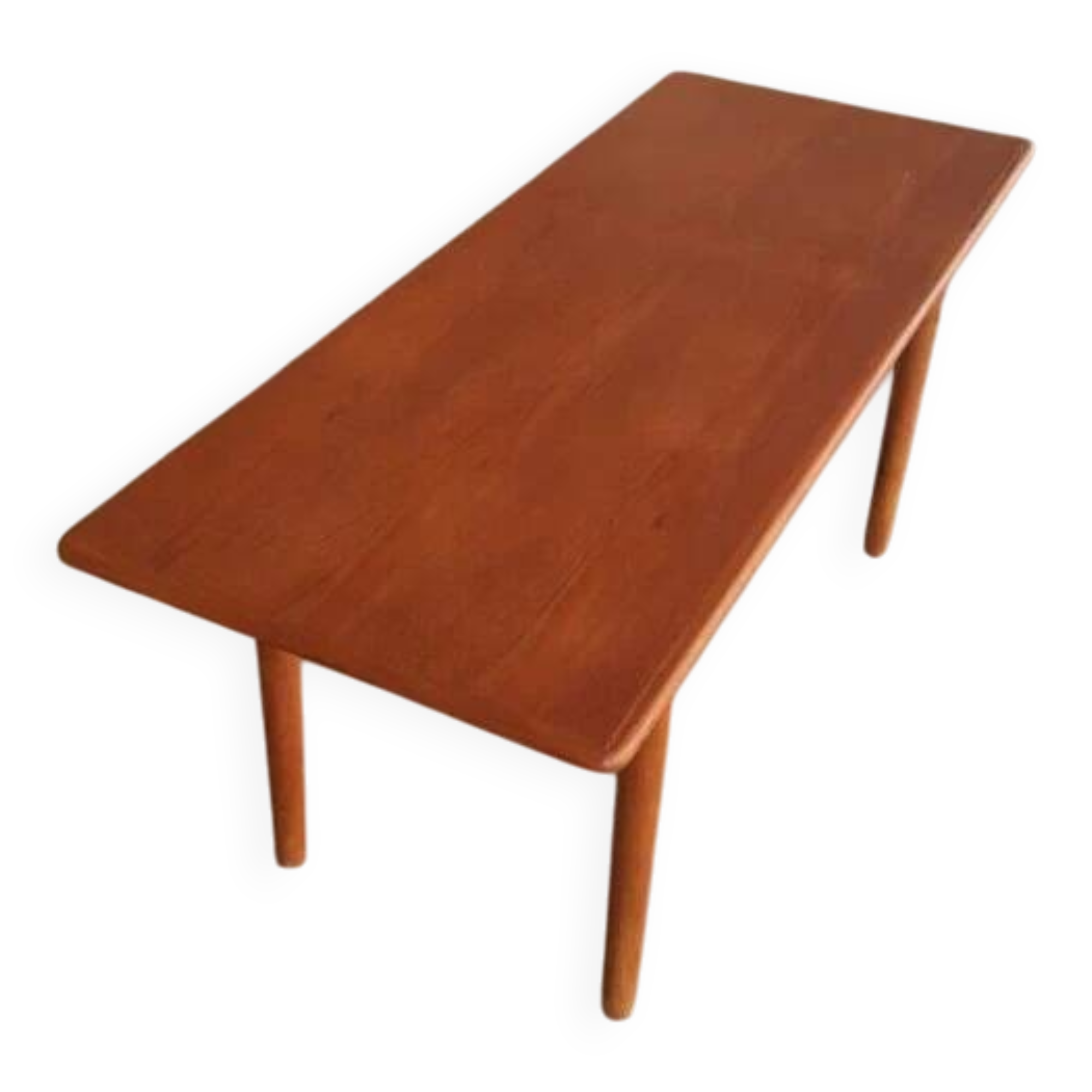 Table basse vintage en teck, Danemark 1960