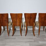 Dining chairs by Jindrich Halabala