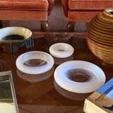 Vide poche en cristal "Pomeri", Eleonore Peduzzi Riva, Vistosi Murano Italie, 1972