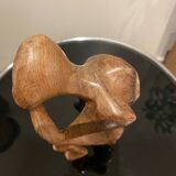 Sculpture bois 1960
