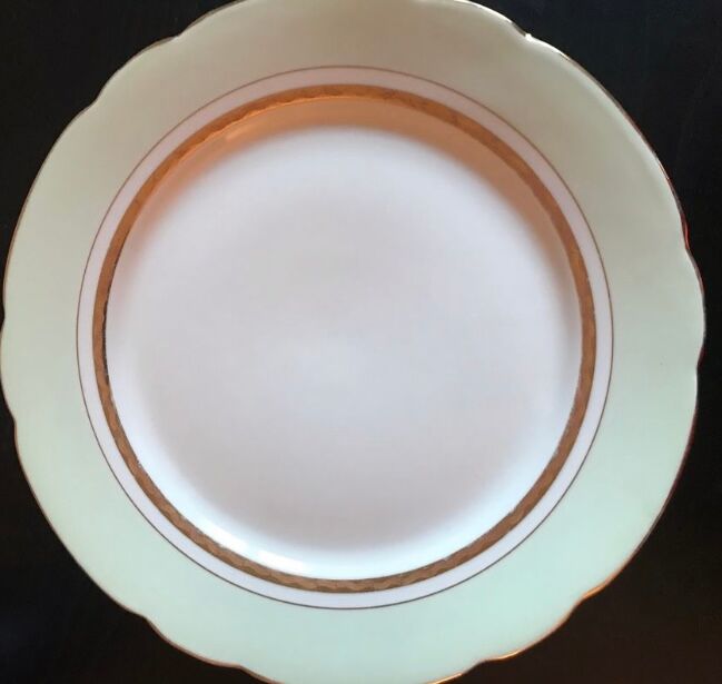 Lots plates French porcelain LJ Cie