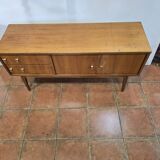 Scandinavian oak sideboard from the 60s, 125cms L