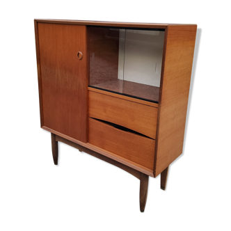 Scandinavian LB teak library from the 70s