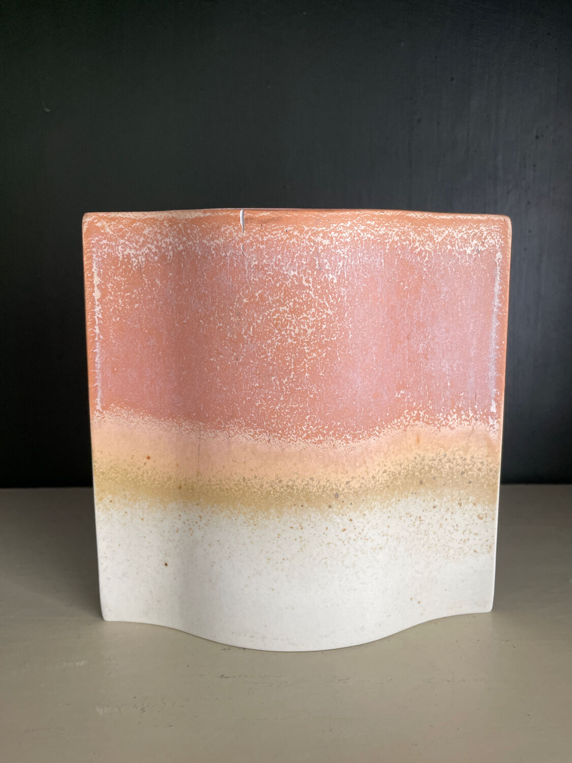 Vase vintage Virebent 1970