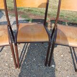 10 Vintage Canteen Chairs