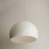 1970's Large White Ceiling Pendant
