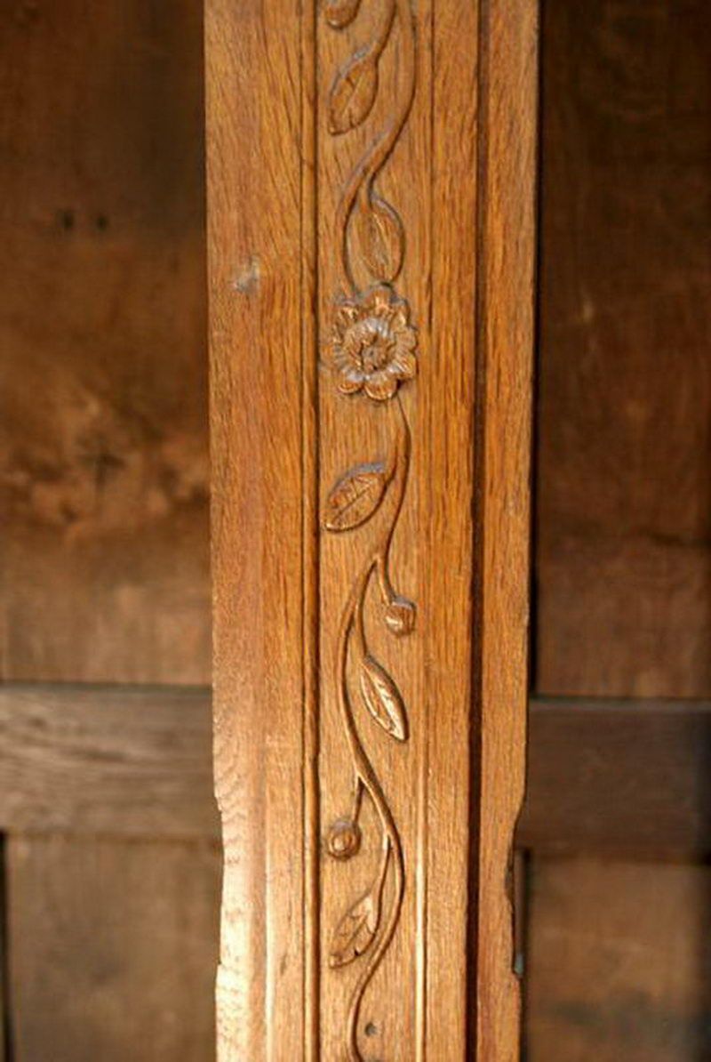 Wooden wardrobe