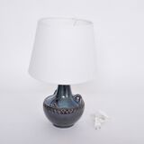 Lampe en grès danoise du milieu du siècle modèle 1059 par Einar Johansen pour Soholm