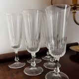 6 flûtes à champagne