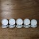 Set of 6 St Amand Céranor dessert plates Parame model