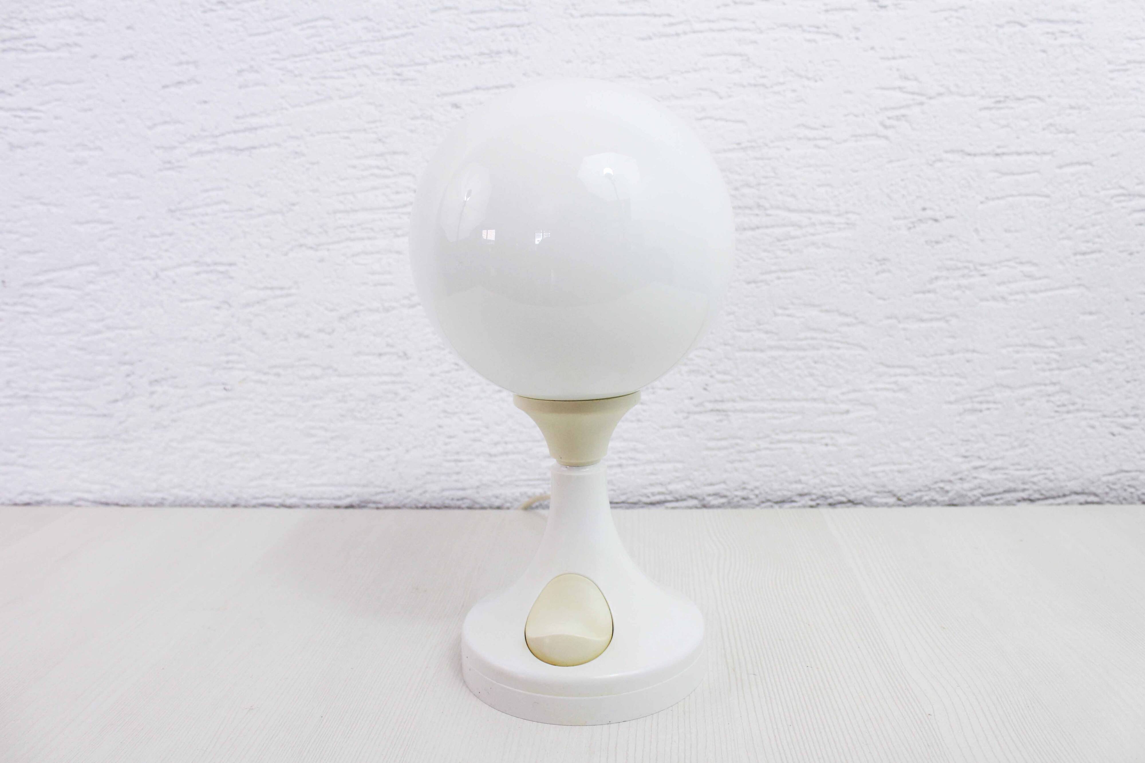 Lampe space age briloner leuchten, lampe pied tulipe 1970