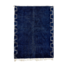 Modern Moroccan dark blue carpet 280x370cm