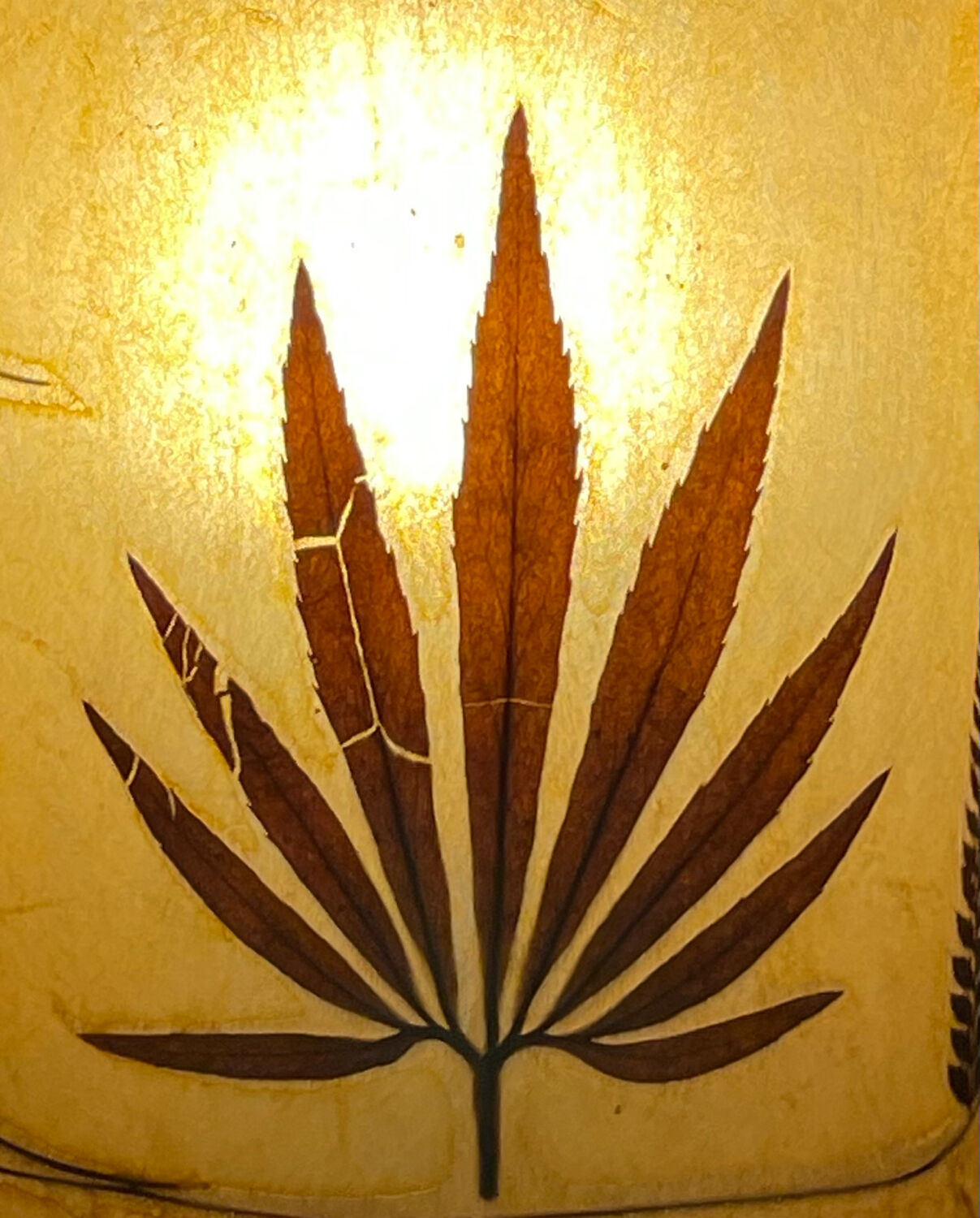 Vintage 60s bohemian lamp