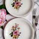 Flat plates mismatched in golden edges