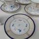 Coffee service in Limoges porcelain, by Bernardaud. 1930s.