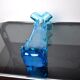 Blue seguso vase in murano glass, italy, 1970